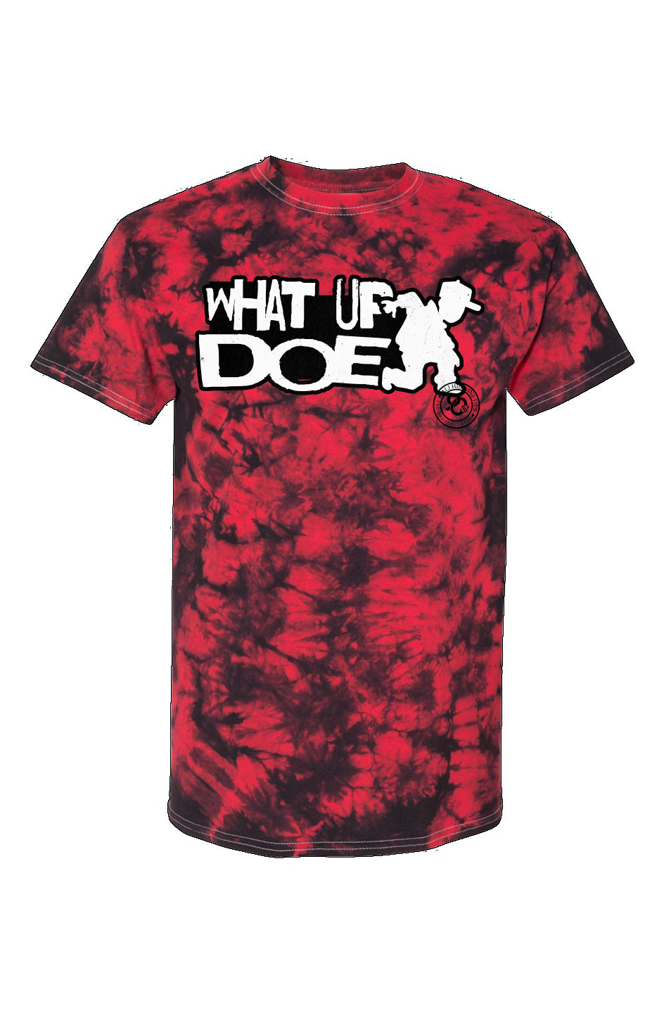 Navy Crystal Tie-Dye Tee