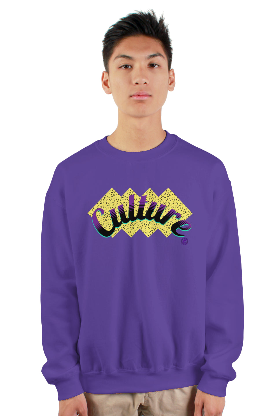 Heavy crewneck sweatshirt "Culture"