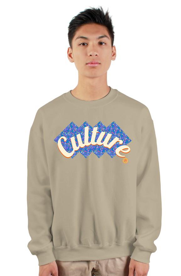 Heavy crewneck sweatshirt "Culture"