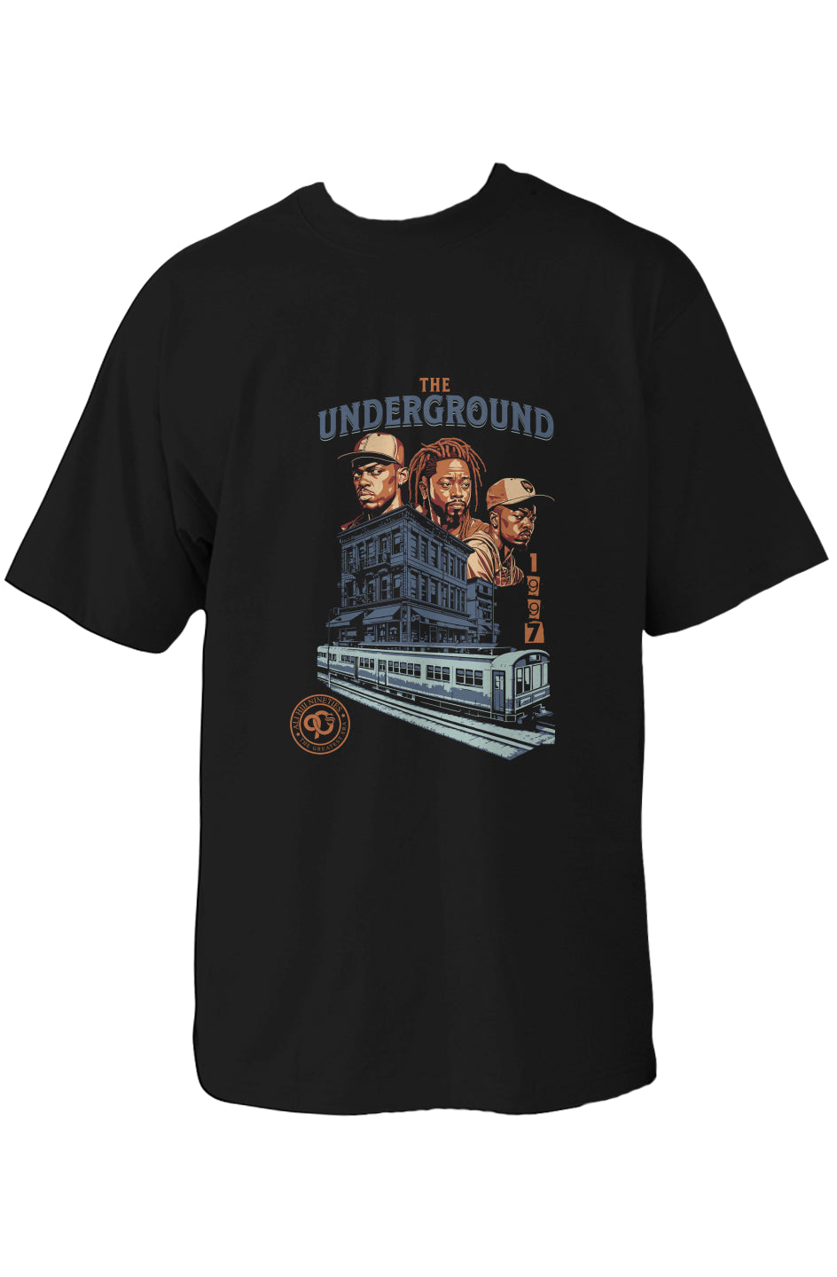 Oversized Heavyweight T Shirt "The Underground"