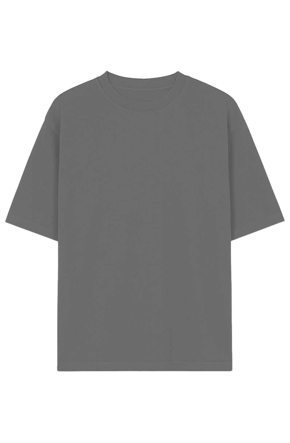 Garment-Dyed Drop-Shoulder Tee "Blanks"
