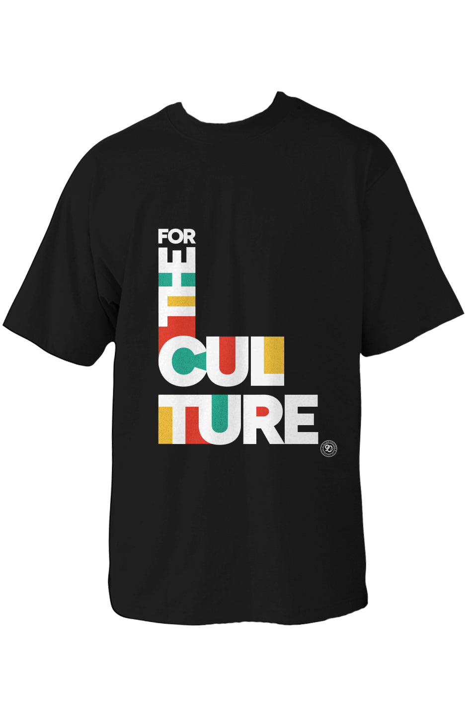 Oversized Heavyweight T Shirt "For The Culture"