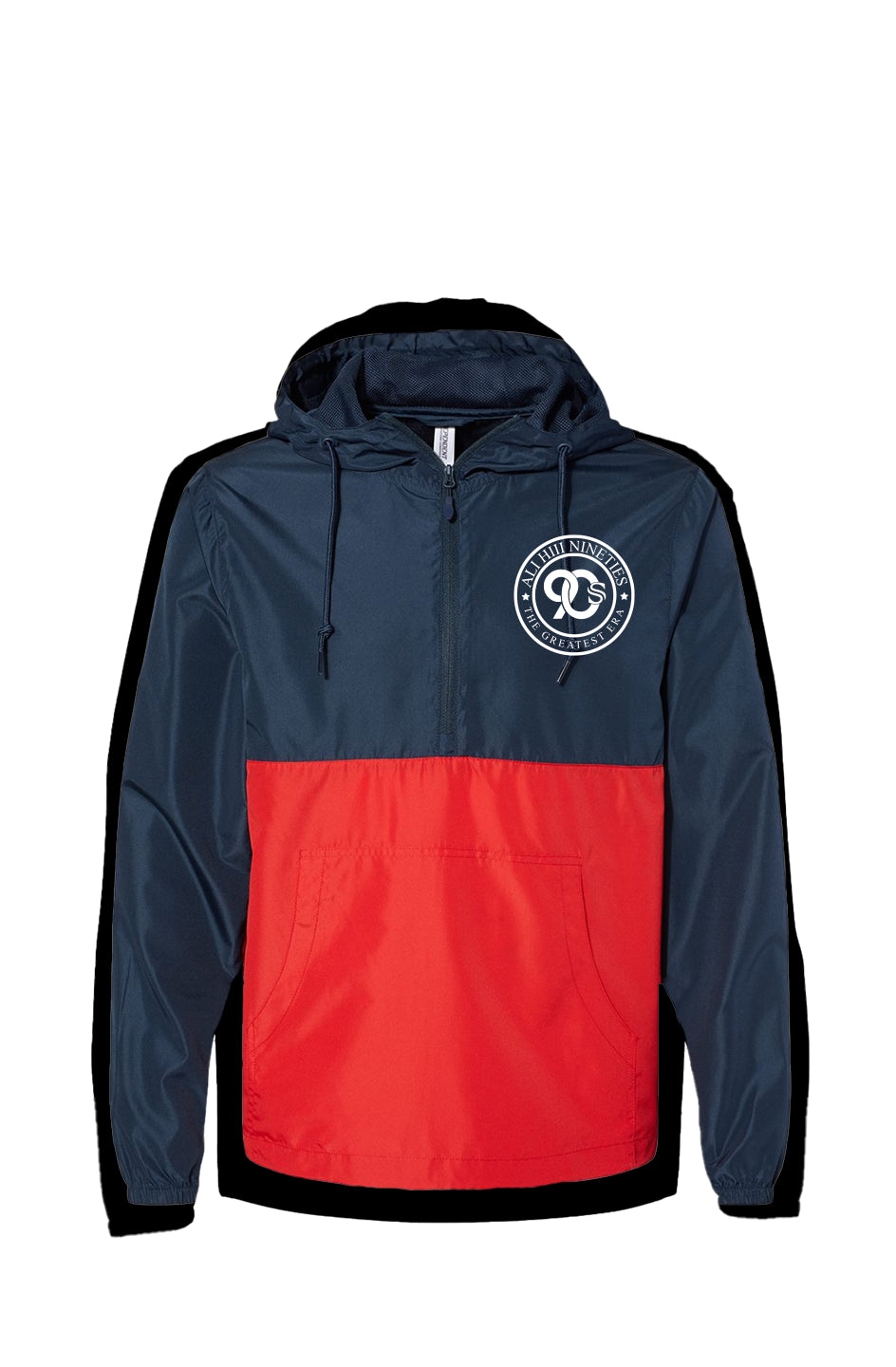 Lightweight Quarter Zip Pullover Windbreaker
