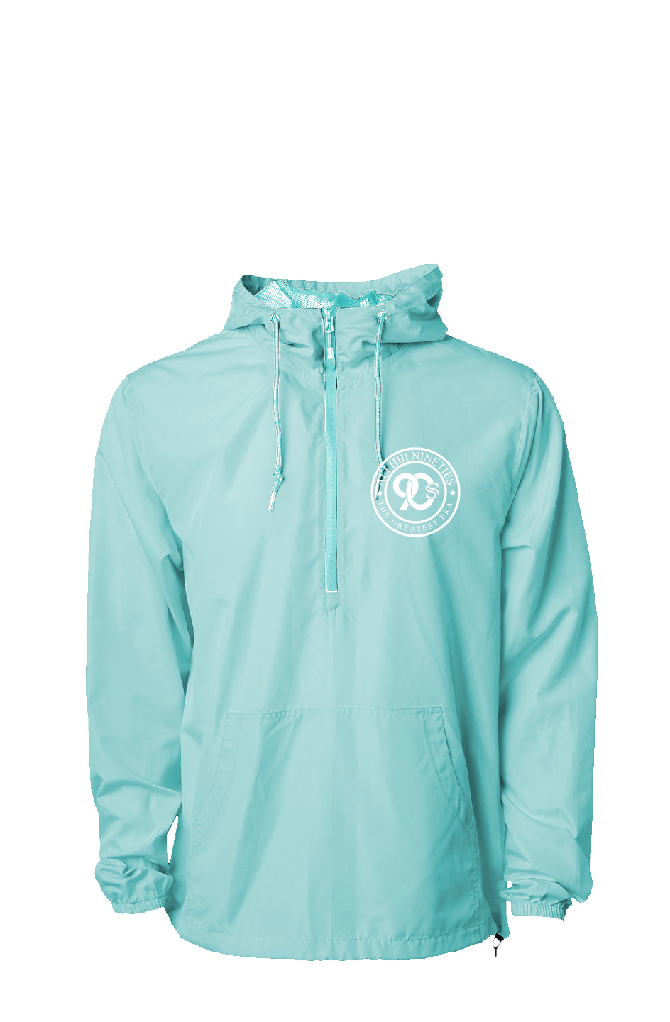 Lightweight Pullover Windbreaker Solid