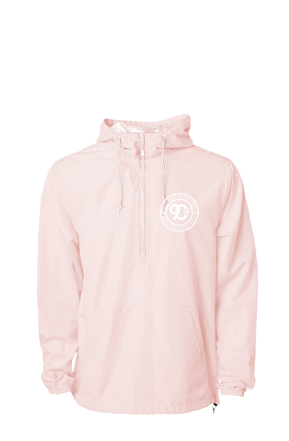 Lightweight Pullover Windbreaker Solid
