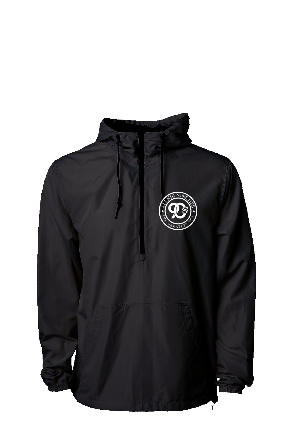 Lightweight Pullover Windbreaker Solid