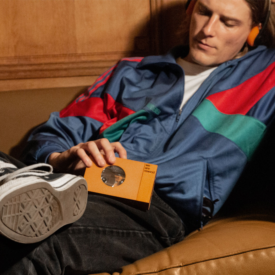 We Are Rewind Cassette player w. Bluetooth (Orange)