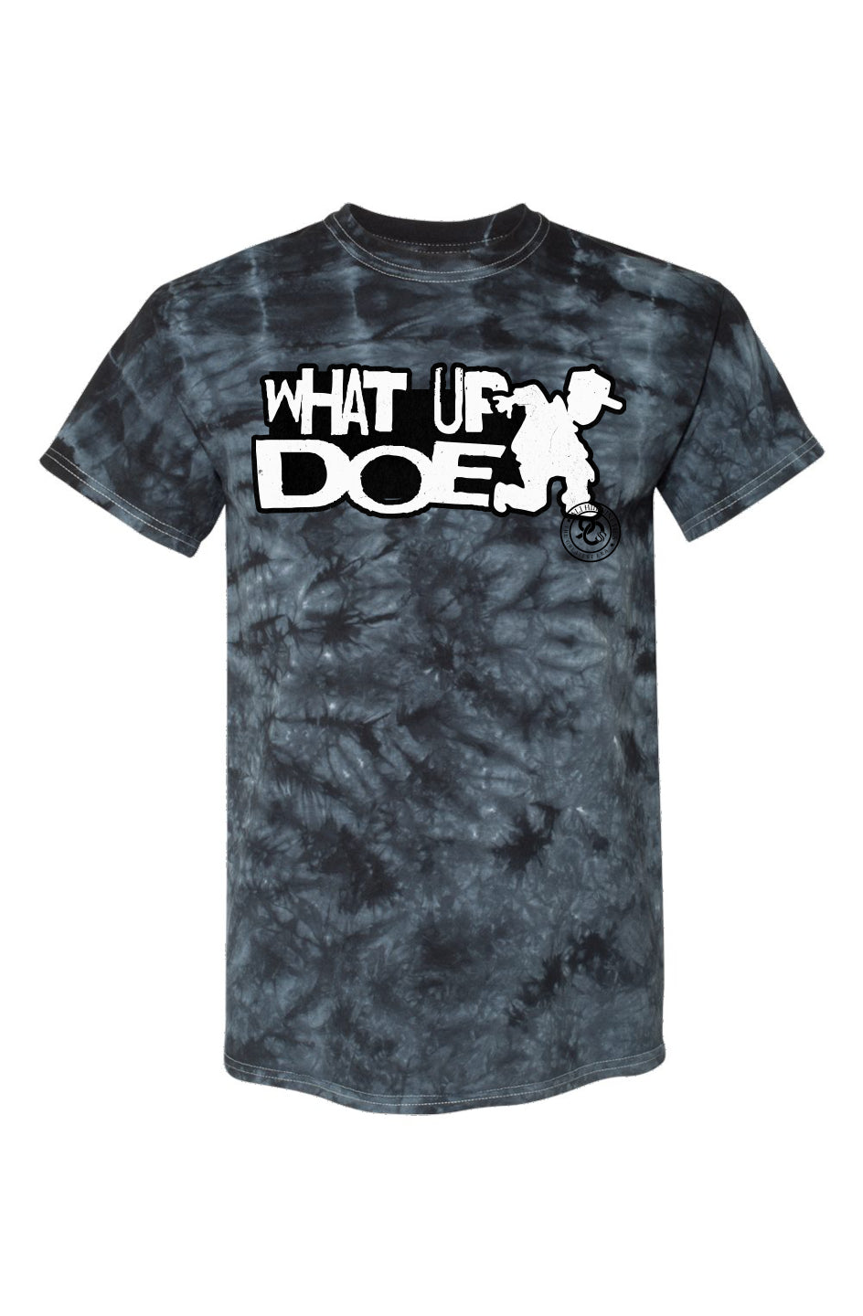 Navy Crystal Tie-Dye Tee
