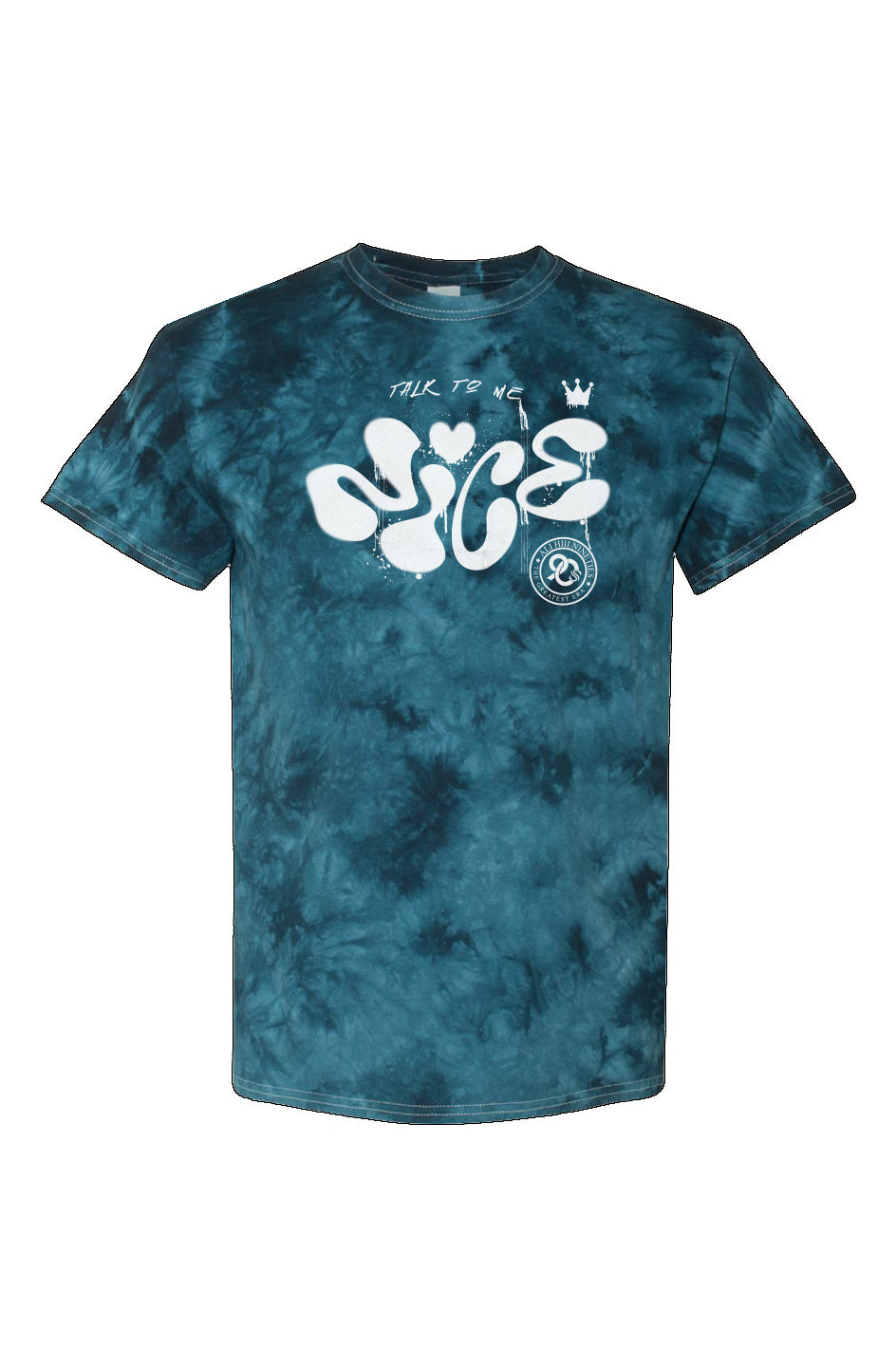 Purple Crystal Tie-Dye Tee