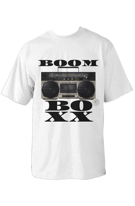 Oversized Heavyweight T Shirt &amp;quot;Boom Box&amp;quot;