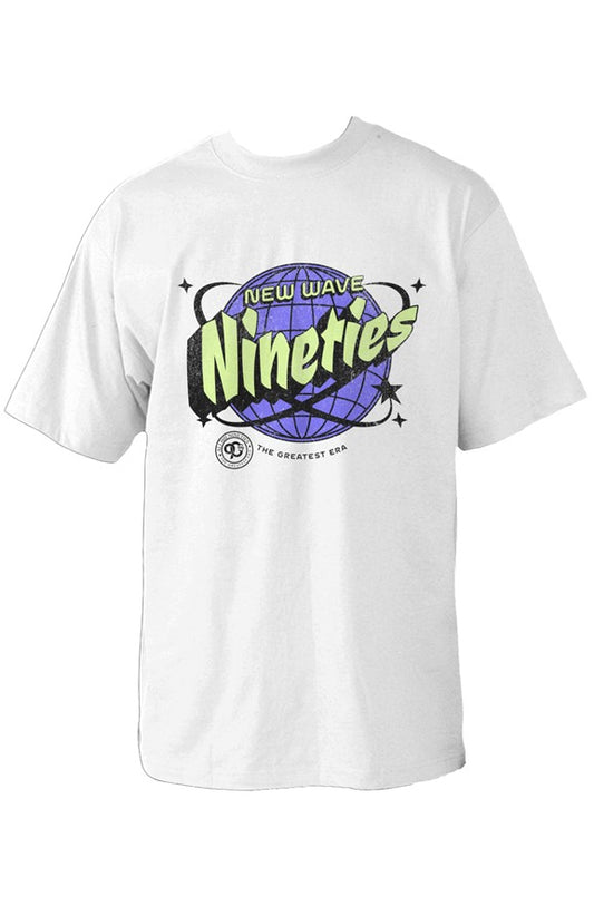 Oversized Heavyweight T Shirt &amp;quot;New Wave&amp;quot;
