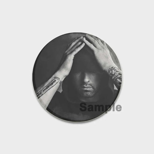 58mm Hip-Hop Rapper Eminem Icons Pins Cosplay Singer Badge Brooches