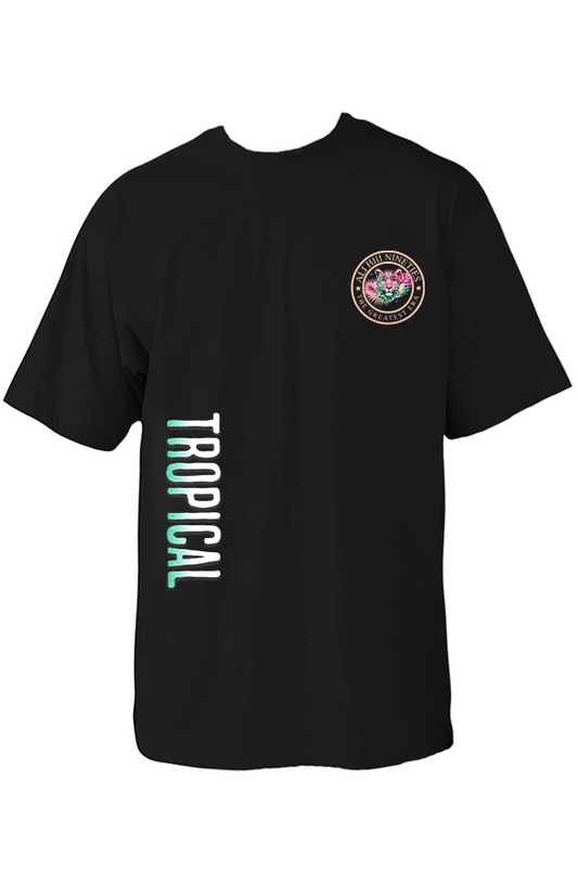 Oversized Heavyweight T Shirt "Tropical ROAR"