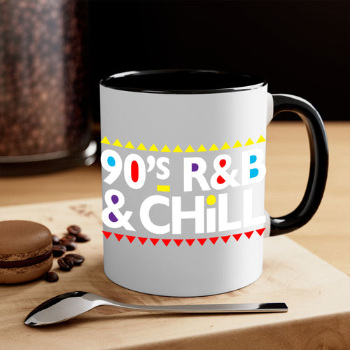 90s rnb and chill 279#- black words - phrases-Mug / Coffee Cup