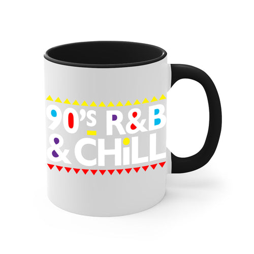 90s rnb and chill 279#- black words - phrases-Mug / Coffee Cup