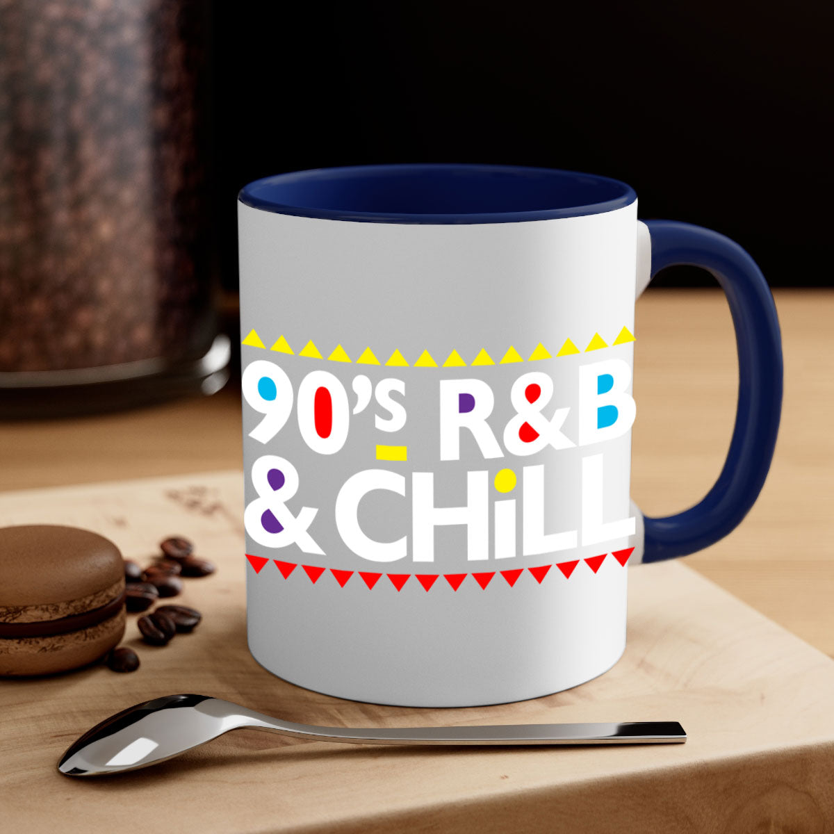 90s rnb and chill 279#- black words - phrases-Mug / Coffee Cup