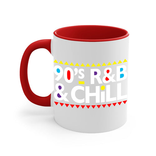 90s rnb and chill 279#- black words - phrases-Mug / Coffee Cup
